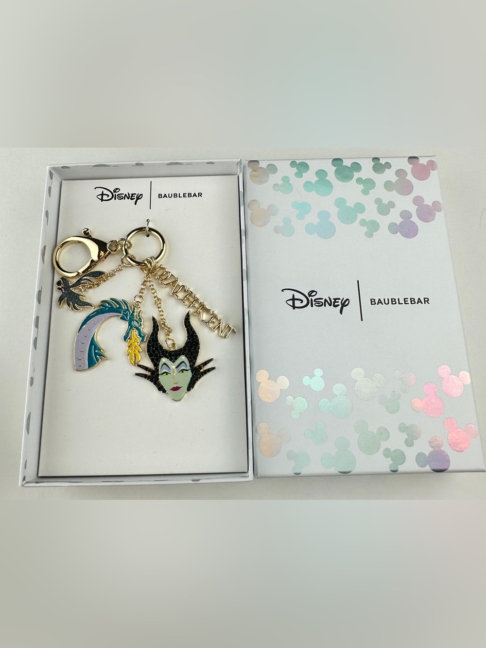 Disney x BaubleBar Maleficent Dragon Bag Charm NWT/NIB 🐉🖤